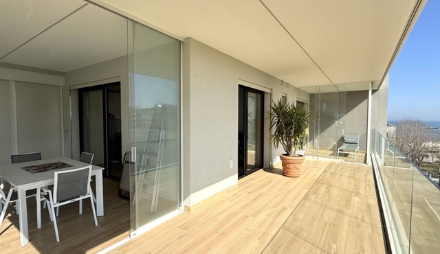 CN003 – Cesenatico, two-room apartment facing the sea with panoramic terrace in Cesenatico