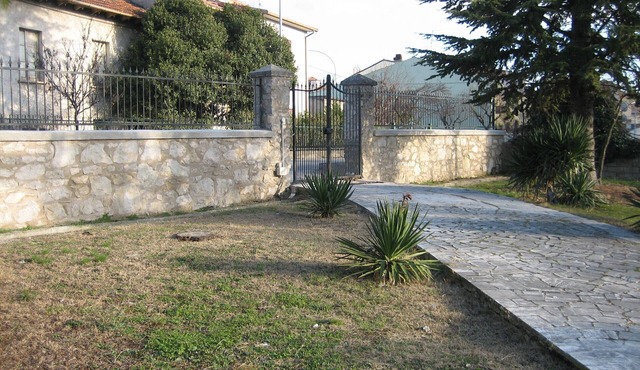 House with large garden
