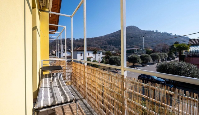 Nice apartment for 5 guests with pool, A/C, TV, terrace and pets allowed in Pettenasco