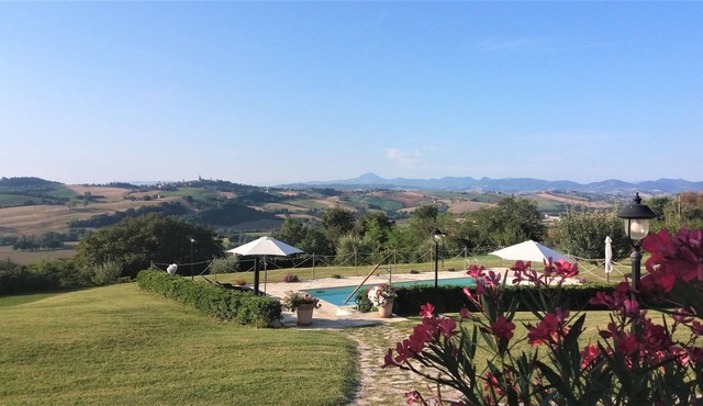 Original country house in the green heart of the Marche with swimming pool and garden! in Corinaldo