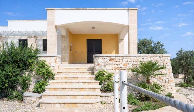 Panoramic villa with beautiful view at the Maldives of Salento in Pescoluse