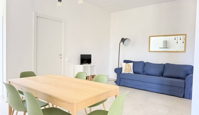 PP11 - Potenza Picena, new three-room apartment with pool and air conditioning in Potenza Picena