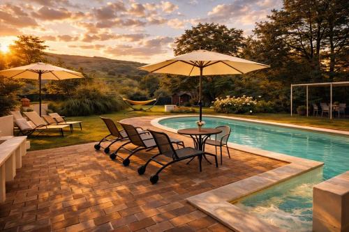 Scappo in Umbria, villa Claudia in Foligno