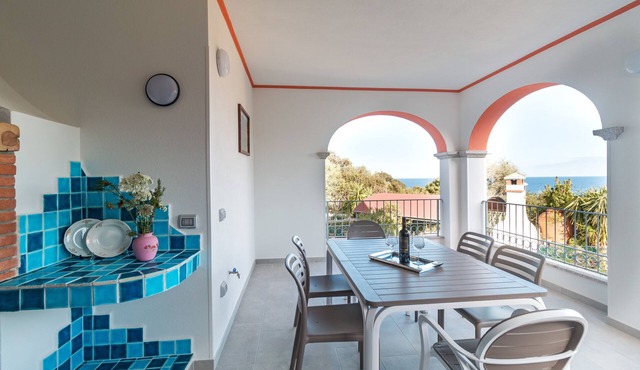 Super view from the lovely and cozy house in Cala Gonone ideal for vacation in Cala Gonone