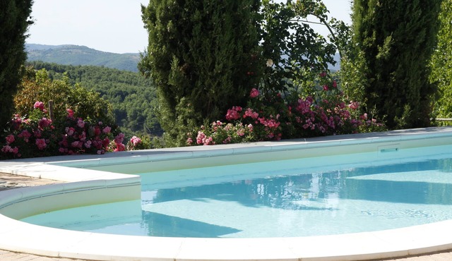 Superb villa with period furniture, large rose garden and private swimming pool in San Venanzo