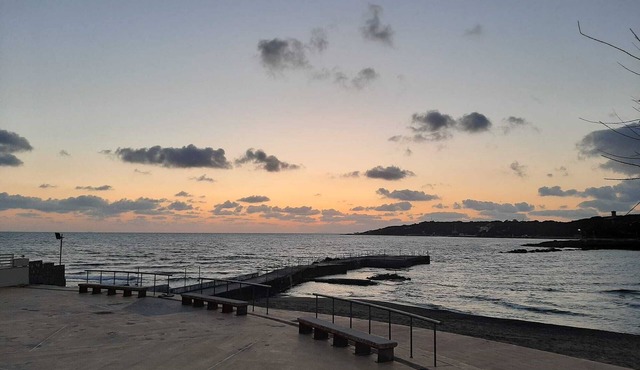 The White House on the sea in Caletta di Castiglioncello