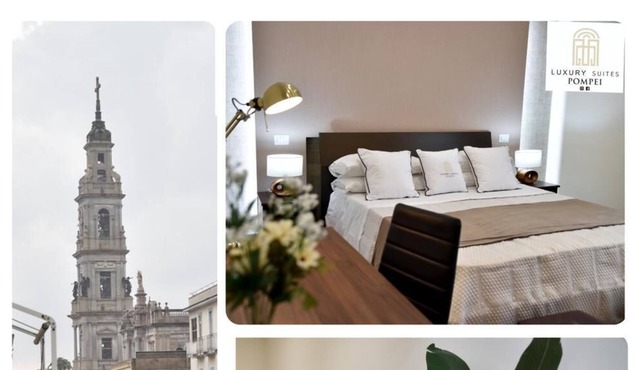 Three mini apartments a few steps from the sanctuary of Pompeii and the excavations.