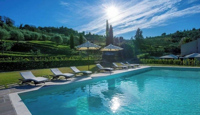 Villa Aberesh - Countryside villa with pool in Tuscany in Greve in Chianti