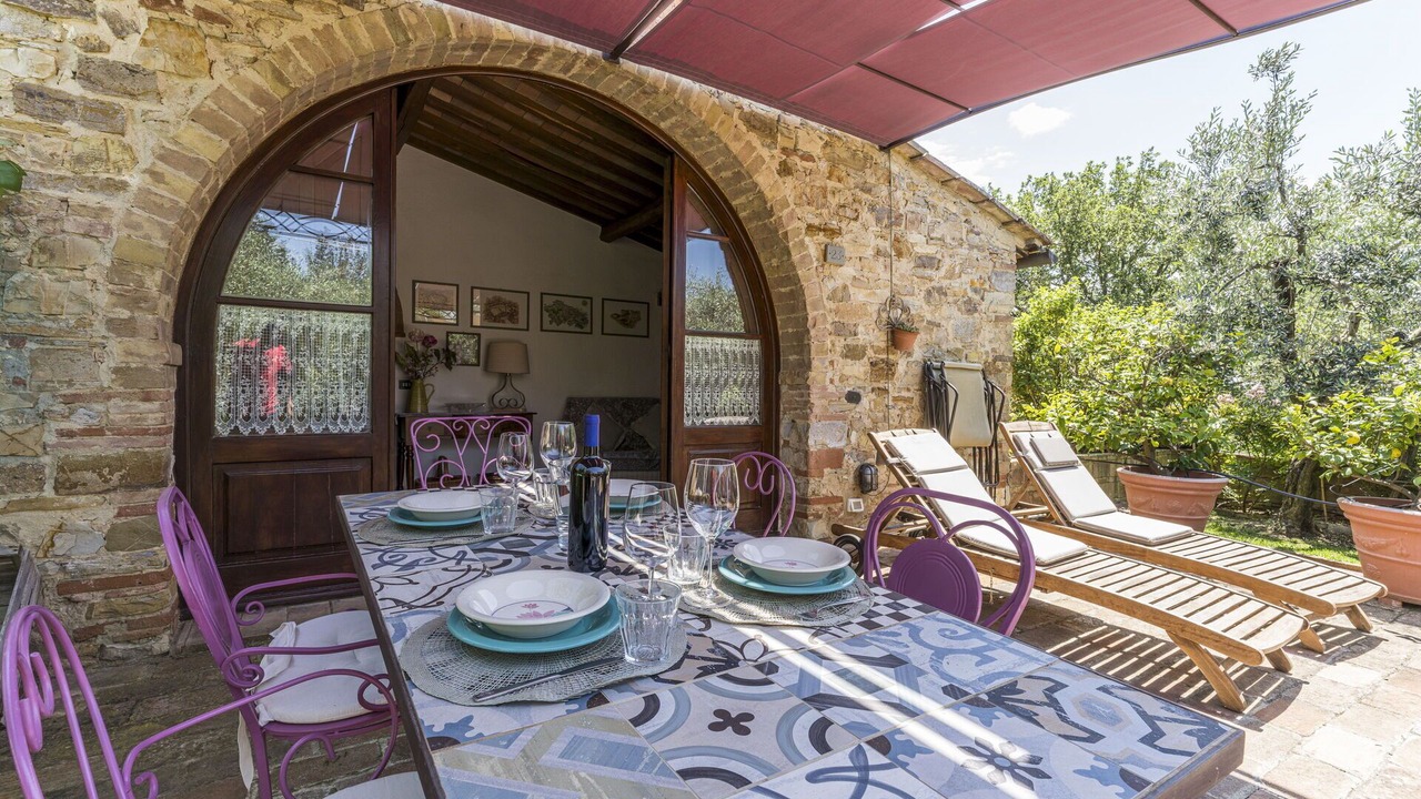 Photo of Patio Balcony in Castellina in Chianti