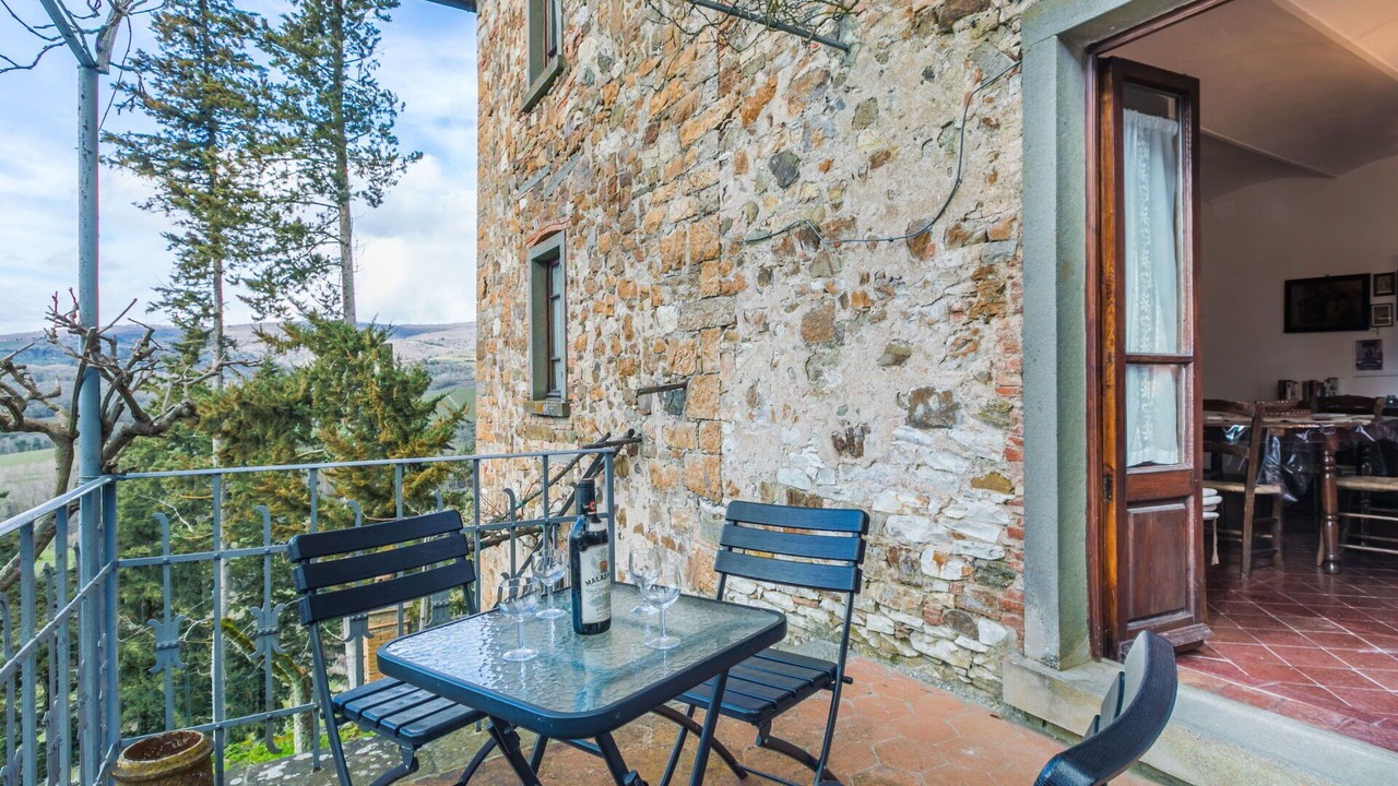 Photo of Patio Balcony in Radda in Chianti