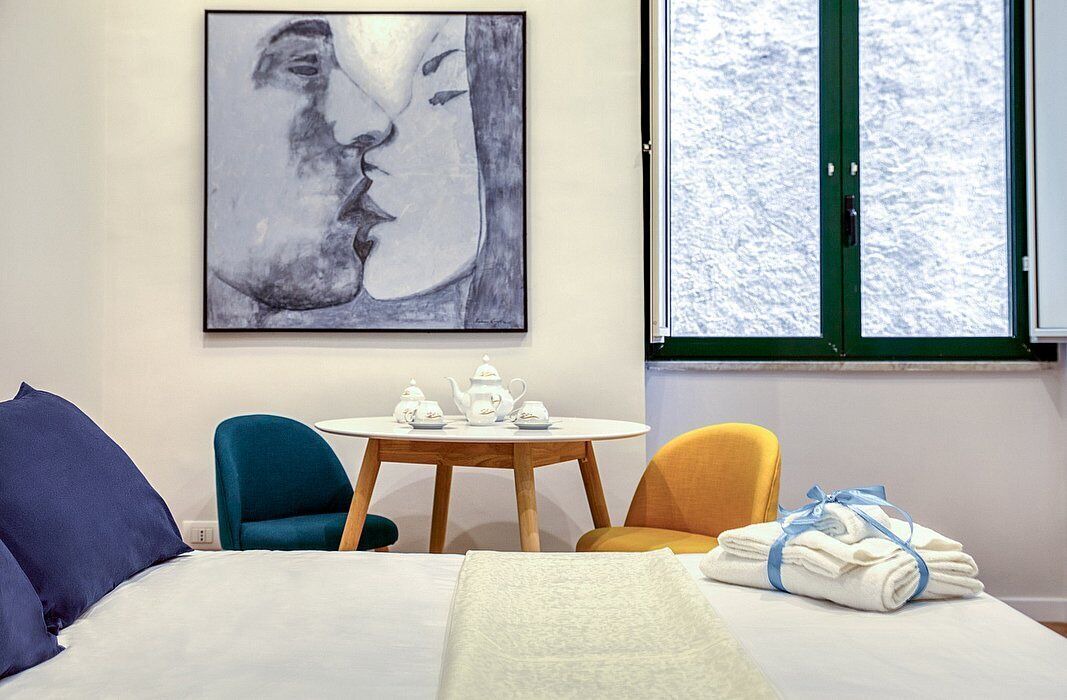 Photo of Bedroom in Historical Downtown Salerno