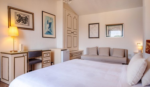 Quadruple Room, Multiple Beds, Balcony, Sea View