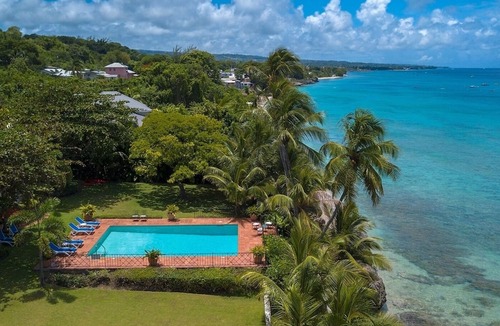 Checker Hall Villa | Secluded Beachfront Villa with Large Pool and Gardens - Fryers Well Bay by BSL Rentals