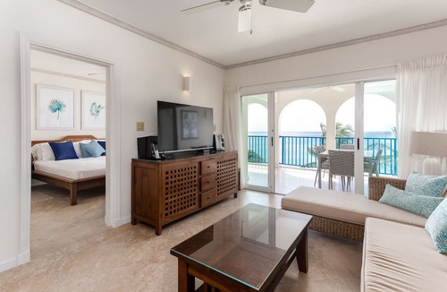 Oistins Condo | #402 Oceanview Beachfront at Maxwell Beach Villas