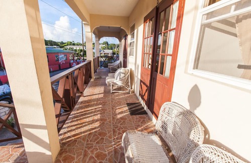 St. Lawrence Gap Apartment | Apt 5 Balcony Rock - Air conditioned apartment 6 minutes walk from the beach