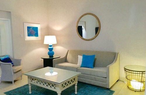 Oistins Apartment | Ocean facing spacious One Bedroom Apt two minutes walk to the beach