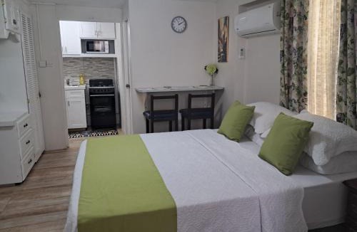 Charnocks Apartment | Michand Guest Apartments- Cozy one or two bedroom- 5 walk minutes from airport 10 mins drive to Oistins or beach